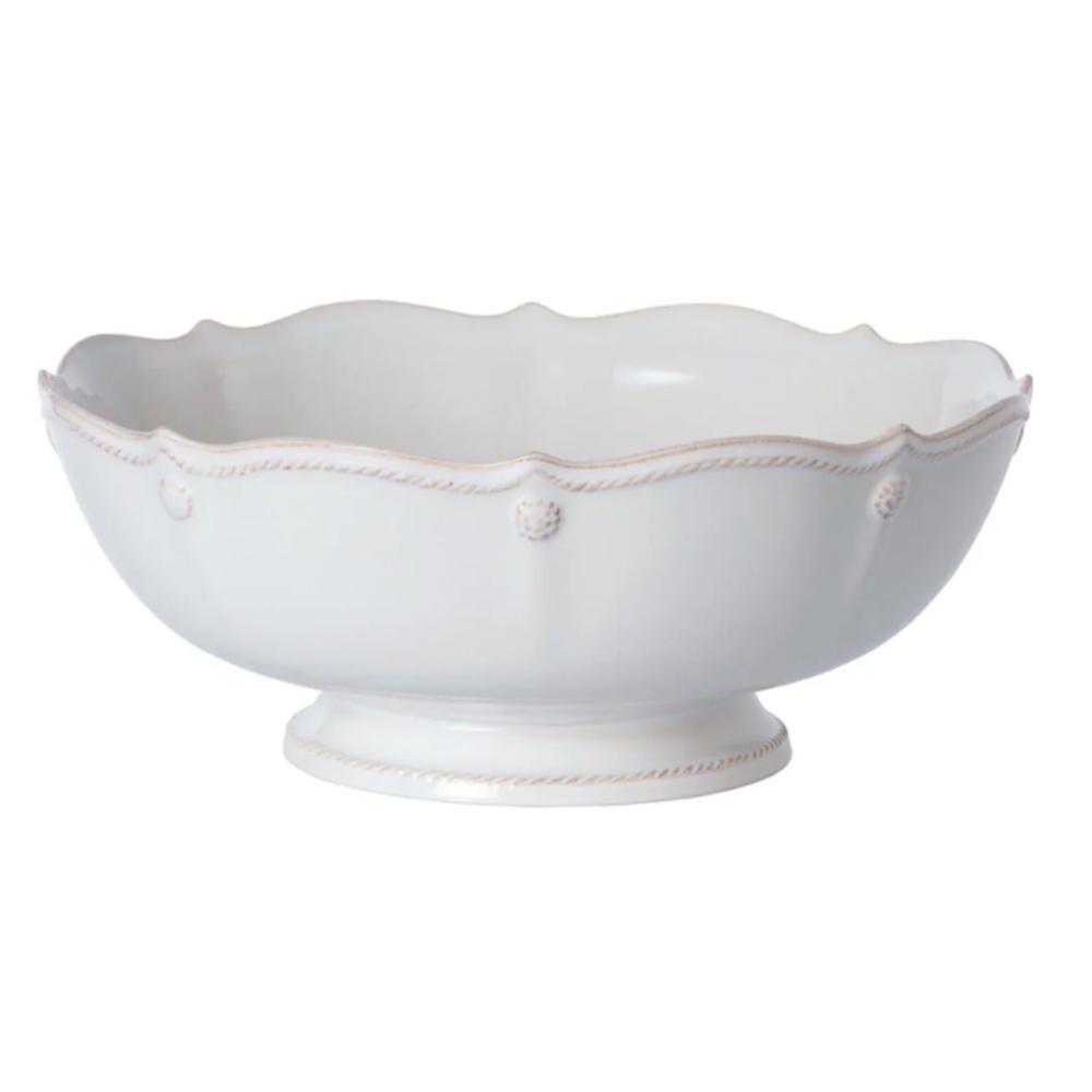 Juliska Berry & Thread Footed Fruit Bowl/ Serving Bowl